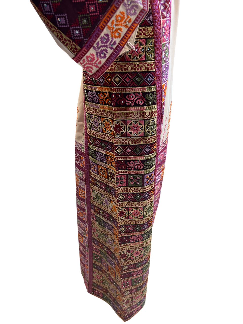 Elegant Purple Thobe